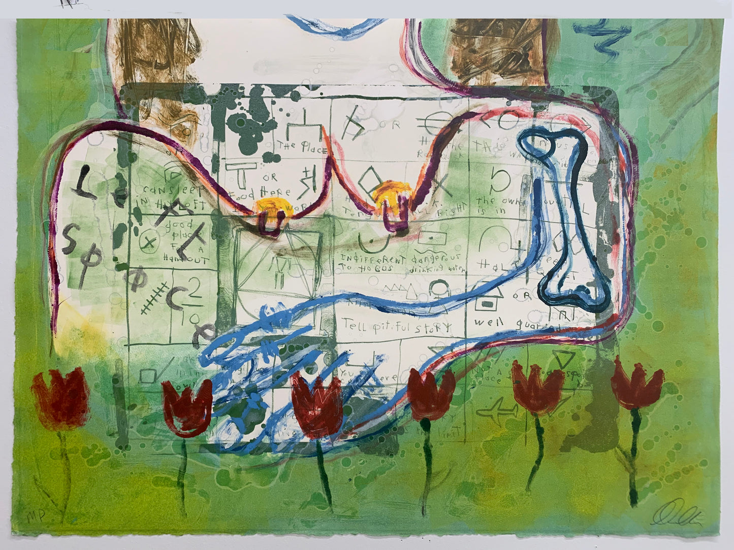 Two Part Mona (diptych)