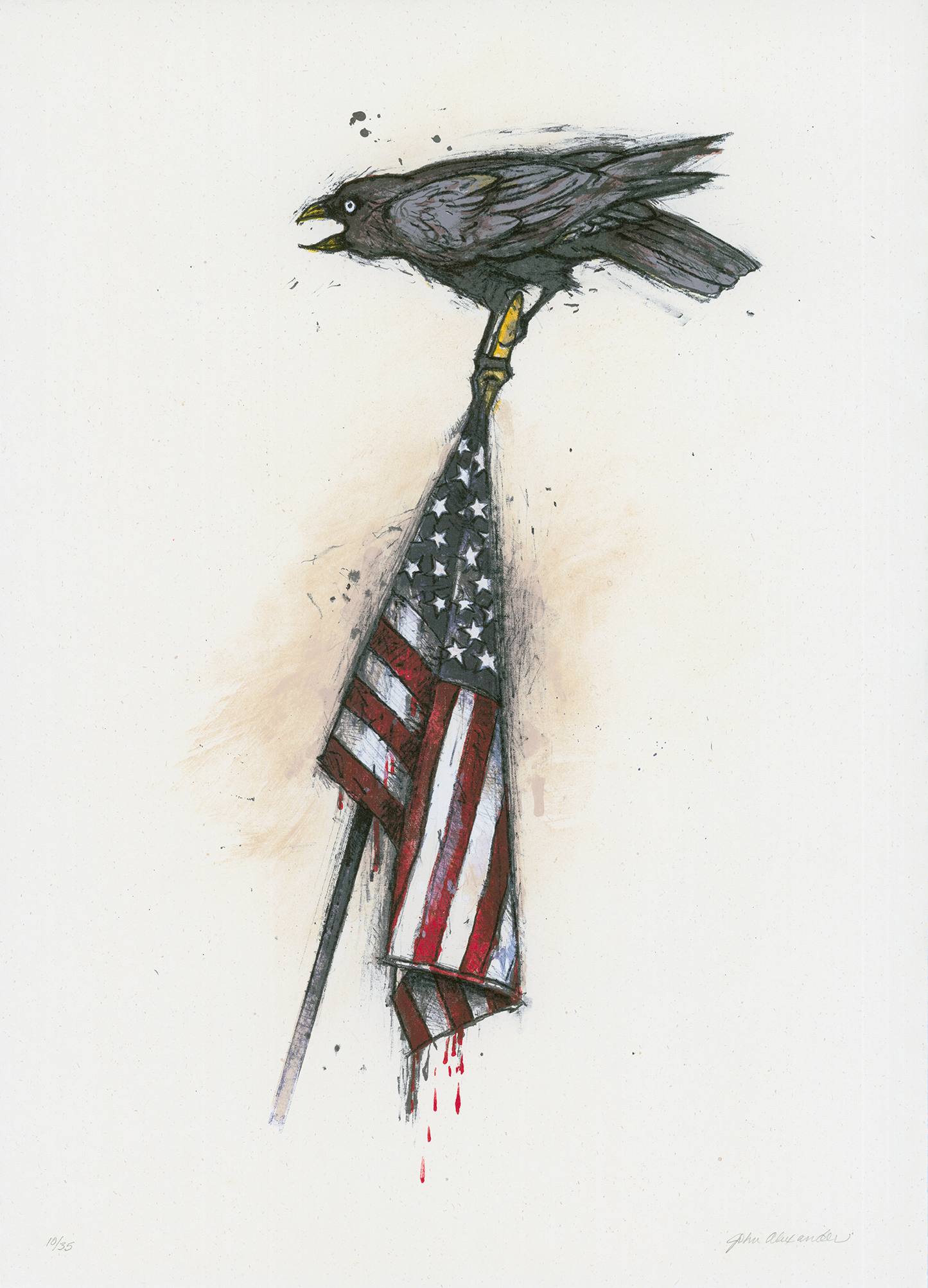 Alexander, John "Raven on a Flag"