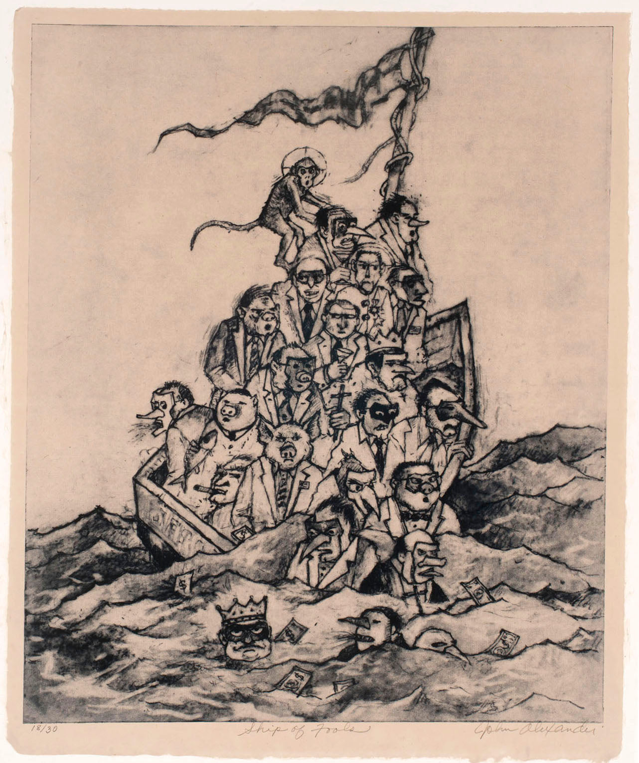 John Alexander "Ship of Fools"