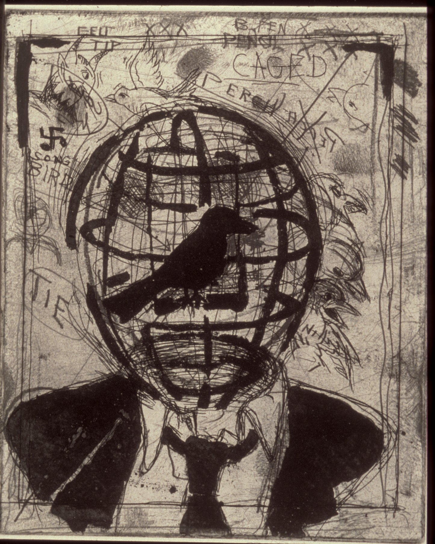 Allen, Terry "Caged"