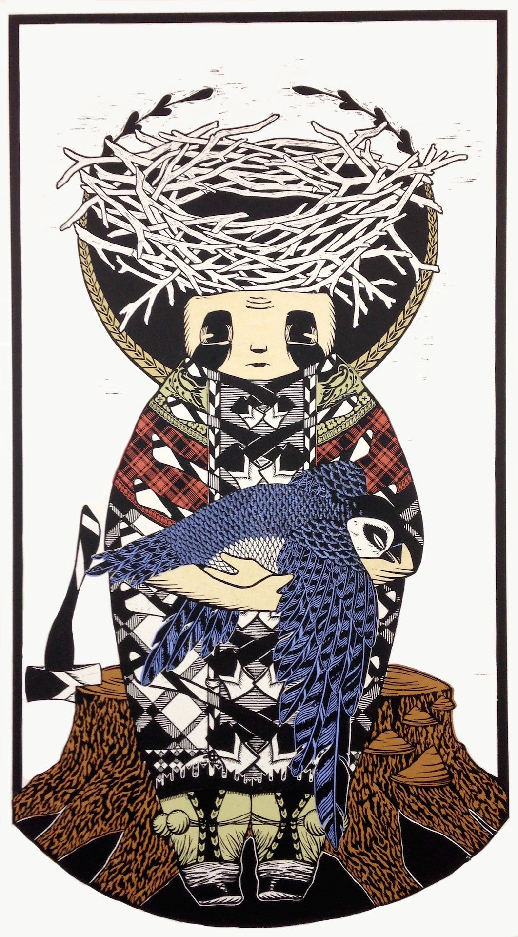 The Builder (from the series The Villagers)