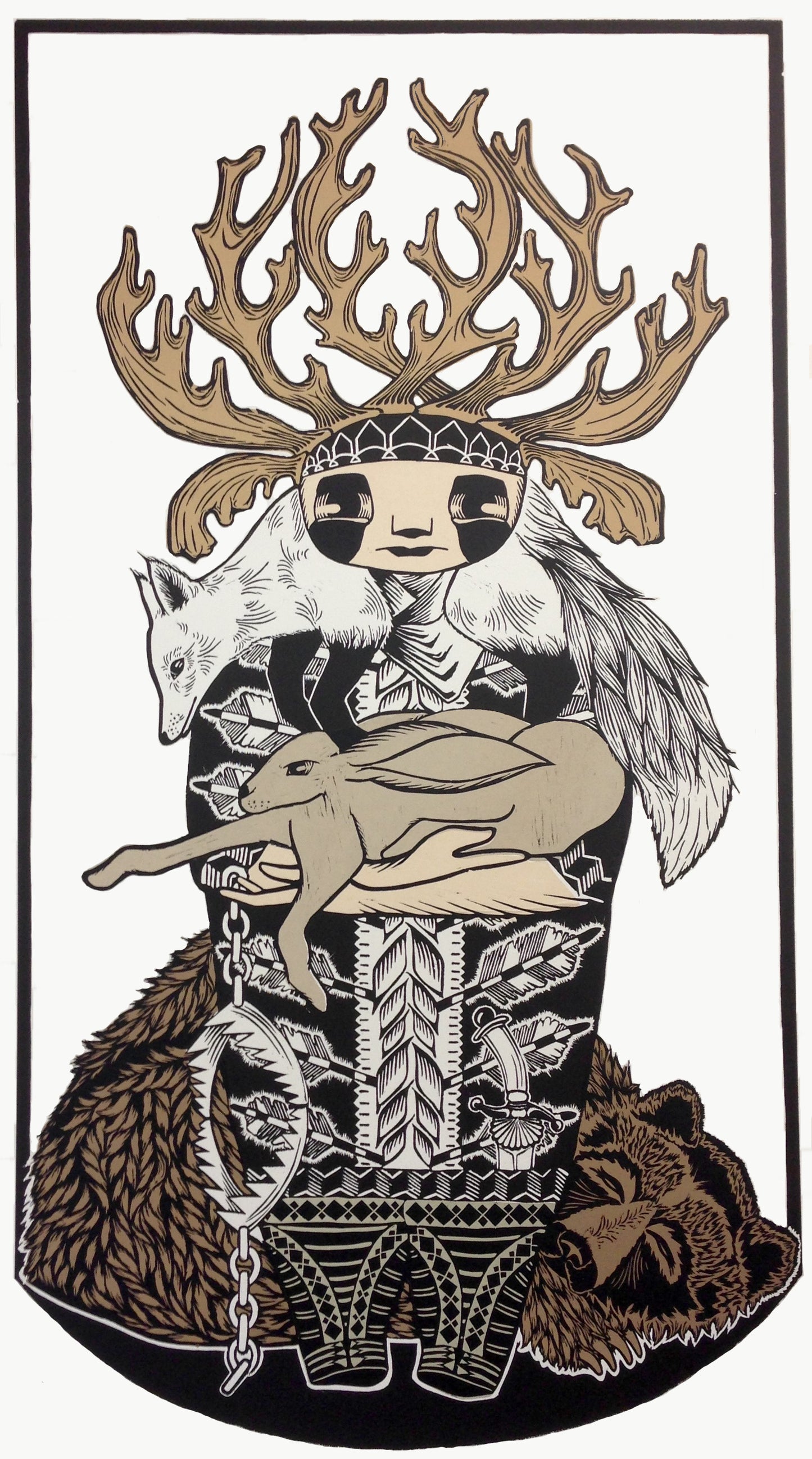 The Hunter (from the series The Villagers)