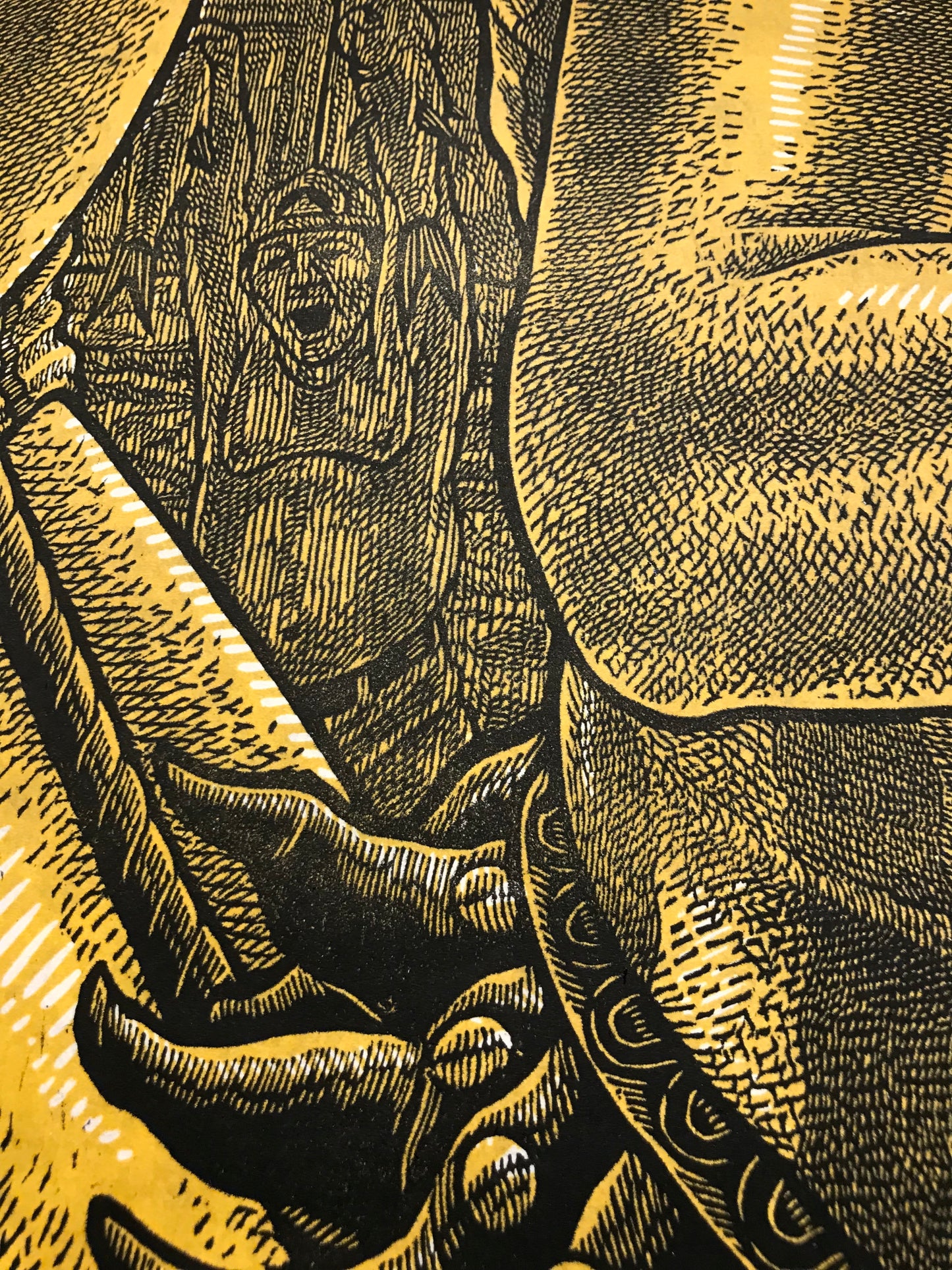 Detail from center panel of Electric Baloneyland.