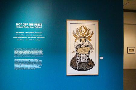 Prints, and Architectural Pathos, at the Art Museum of Southeast Texas