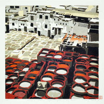 WEST THROUGH EAST... EAST THROUGH WEST: JAPANESE WOODBLOCK PRINTS OF DARYL HOWARD