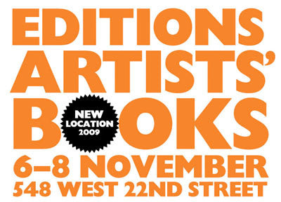 Flatbed in New York at the  Editions & Artist's Books Fair  Nov. 6-8