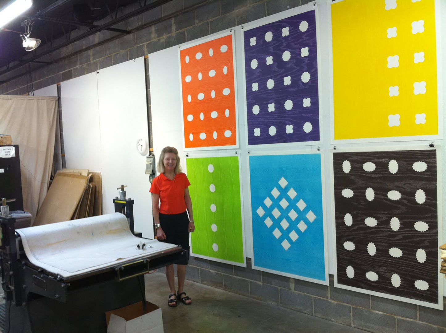 Brentwood Suite of Six Woodcuts