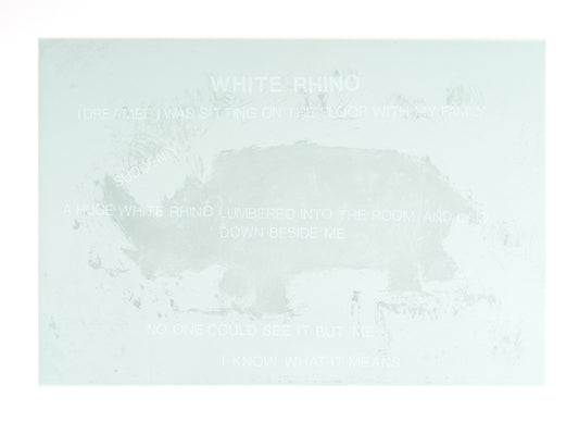 Allen, Terry  •  "White Rhino"