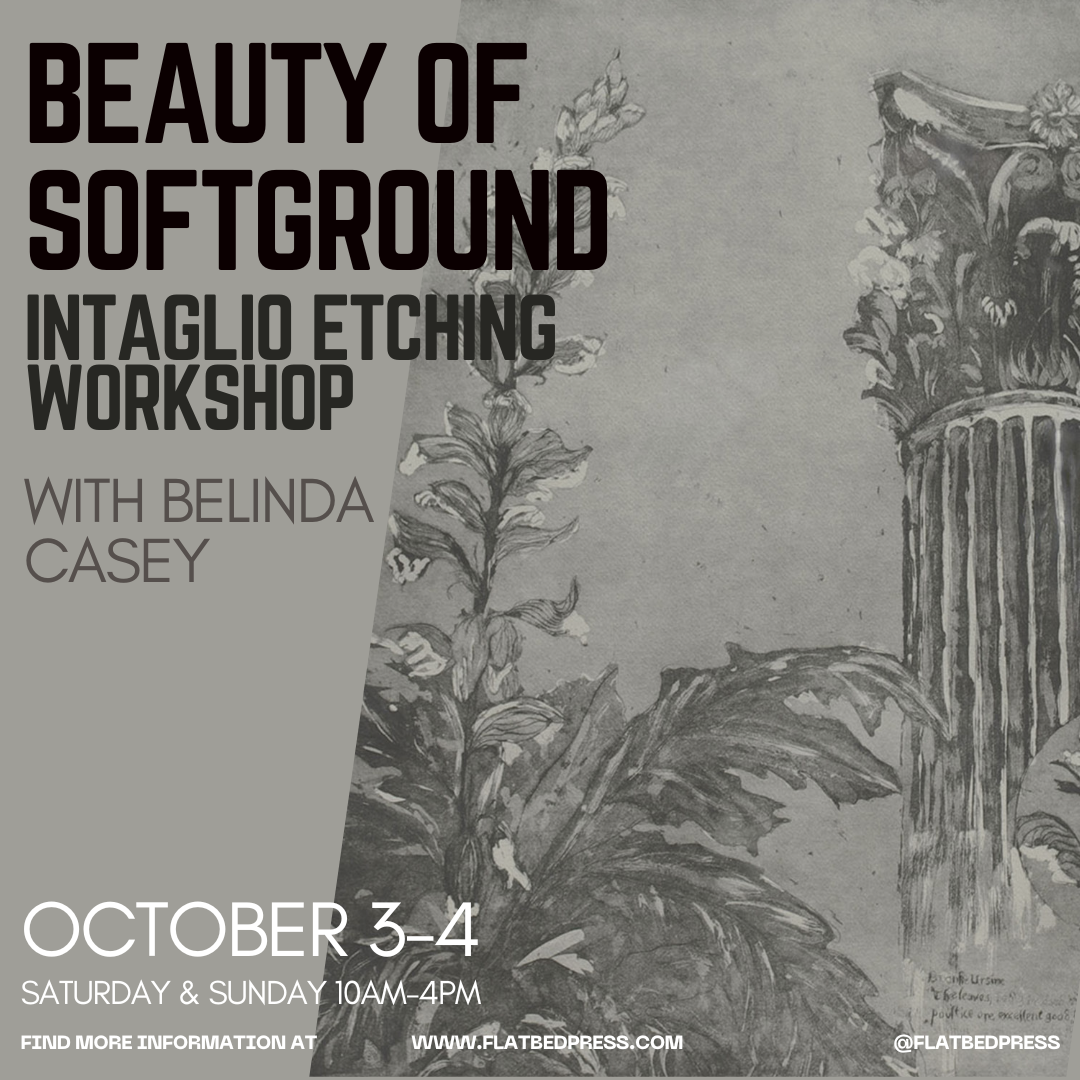 Beauty of Softground: Intaglio Etching Workshop | October 3 - 4, 2026