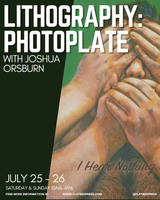 Lithography: Photoplate| July 25 - 26, 2026