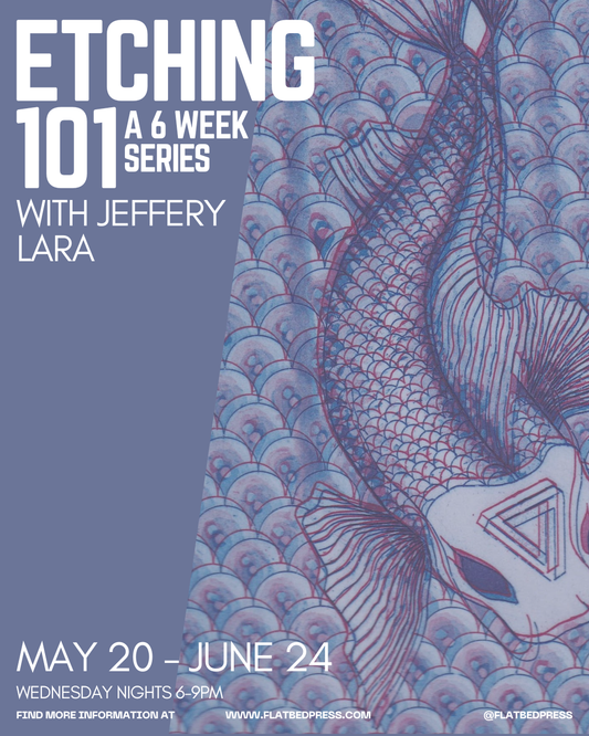 Etching 101: 6 Week Series | May 20 - June 24, 2026