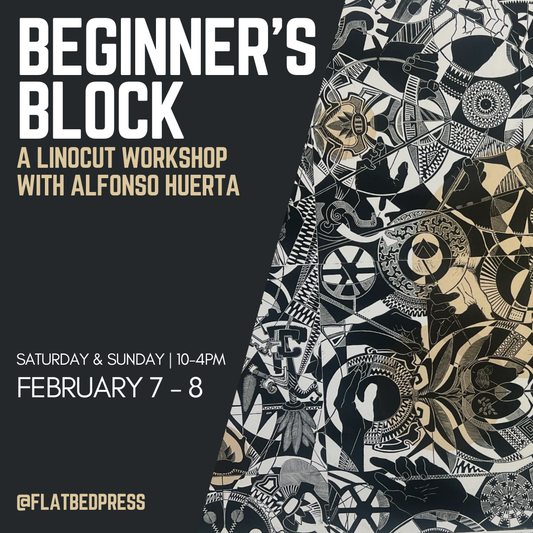 Beginner's Block:  A Linocut Workshop | February 7 - 8, 2026