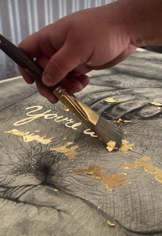 How to gold leaf your edition/ prints utilizing Lithography 
 - April 5-6, 2025