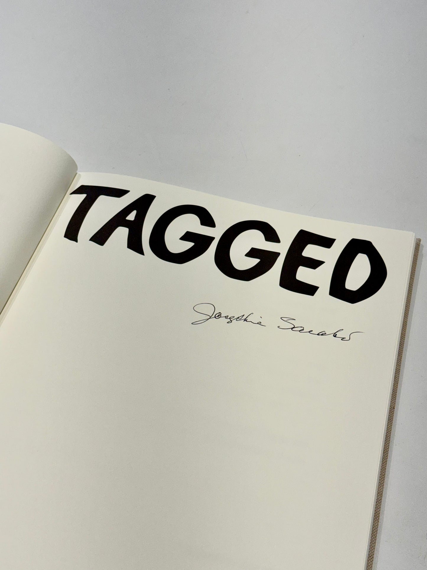 TAGGED (Signed) - Josephine Sacabo