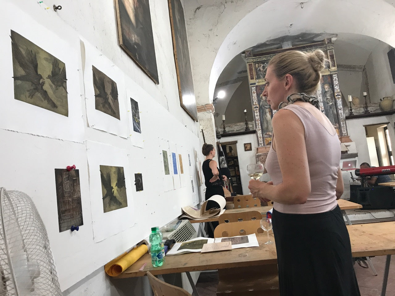 ITALIAN INTENSIVE VI: Piano Per Favore! Slow Down Please – Mindful Drawing and Printmaking, September 25 - October 9, 2024