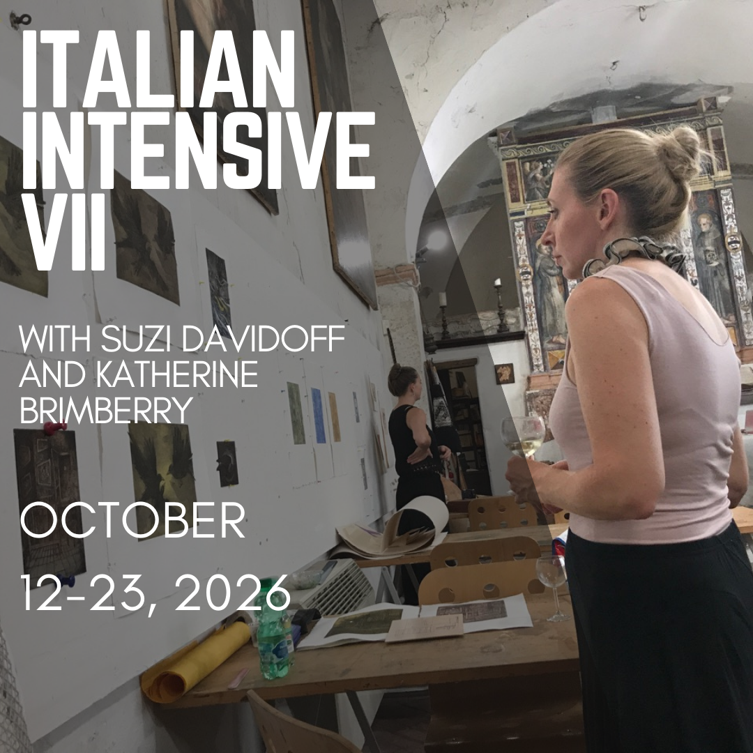 ITALIAN INTENSIVE VII: Linee e Impronte: A Printmaking Residency in Italy