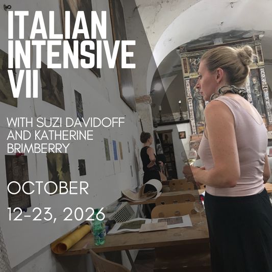 ITALIAN INTENSIVE VII: Linee e Impronte: A Printmaking Residency in Italy