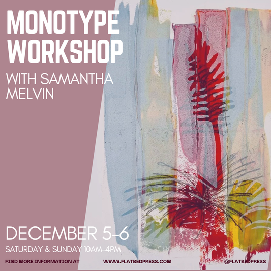 Monotype Workshop | December 5 - 6, 2026