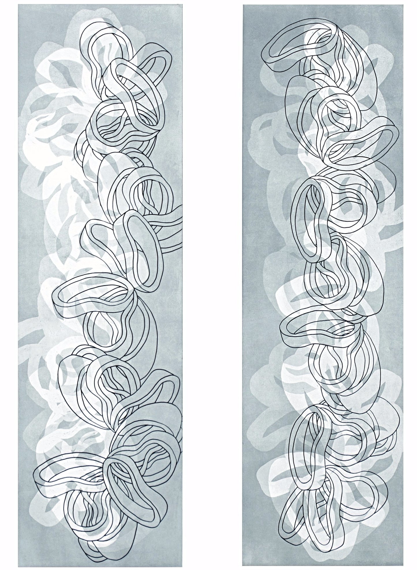 Winter, Joan W. "Rise and Fall I and  II"