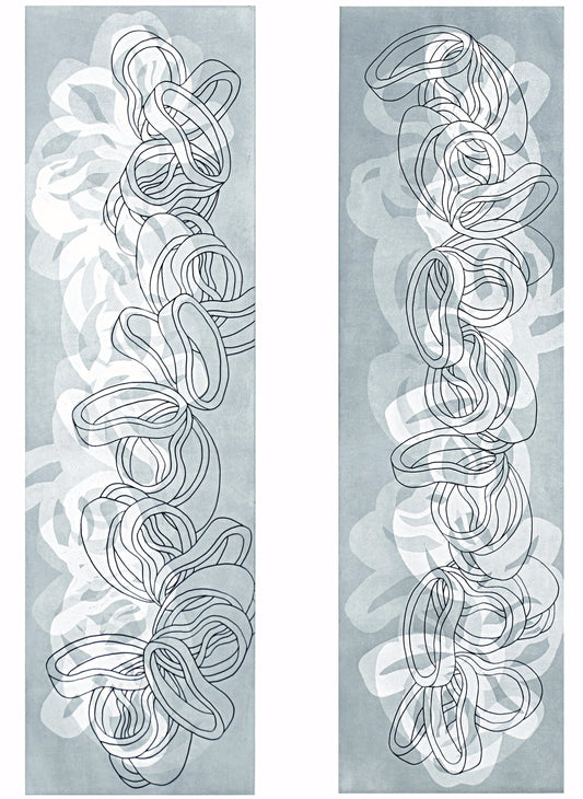 Winter, Joan W. "Rise and Fall I and  II"